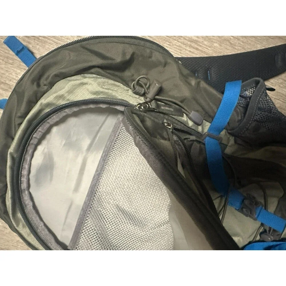 MountainTop Adventure 35+5 L Backpack Hiking Camping Grey light Blue